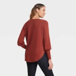 Women's Long Sleeve Knit Top - Knox Roseâ„¢