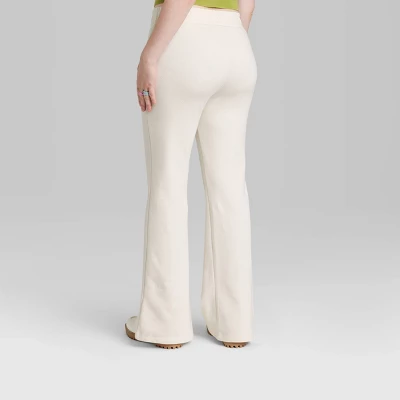 Women's High-Rise Wide Leg French Terry Sweatpants - Wild Fable™ - Image 2