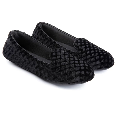 RockDove Women's Velour Memory Foam Loafer Slipper - Image 4