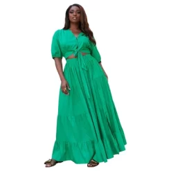 Rebdolls Women's First Choice Cropped Blouse