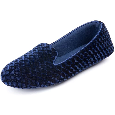 RockDove Women's Velour Memory Foam Loafer Slipper - Image 7