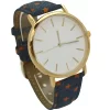 OLIVIA PRATT DENIM STRAP WATCH