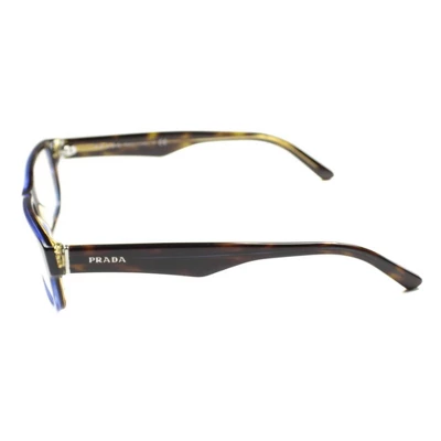 Prada PR16MV ZXH1O1 Unisex Rectangle Eyeglasses Tortoise 55mm - Image 2