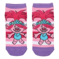 Adult Trolls 3 Movie Ankle Socks 5-Pack - Colorful Fun For Your Feet