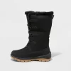 Women's Carla Tall Winter Boots - Universal Thread™ Jet Black