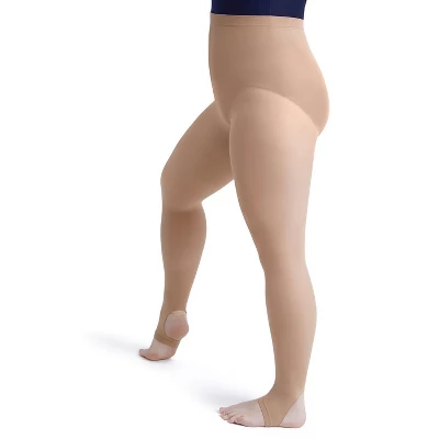 Capezio Women's Self Knit Waist Stirrup Tight - Image 10