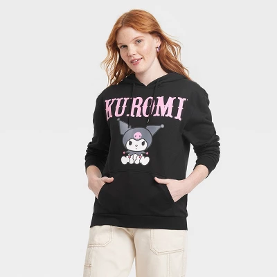 Women's Sanrio Kuromi Graphic Hoodie - Black - Image 3