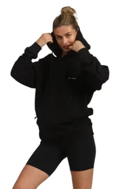 Members Only Women's Pullover Oversized Hooded Sweatshirt