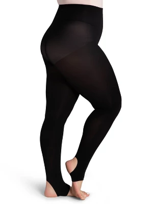 Capezio Women's Self Knit Waist Stirrup Tight - Image 9