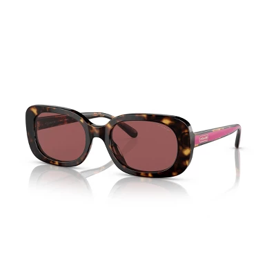 Coach HC8358U 54mm Female Oval Sunglasses - Image 6