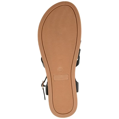 Journee Collection Womens Kimmie Ankle Strap Flat Sandals - Image 4