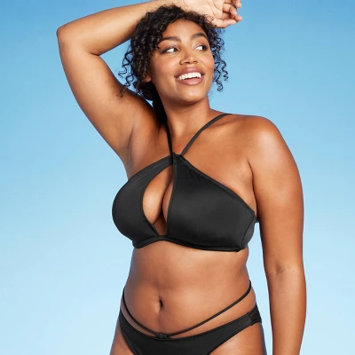 Women's Longline Keyhole Halter Bikini Top - Shade & Shore™ - Image 7