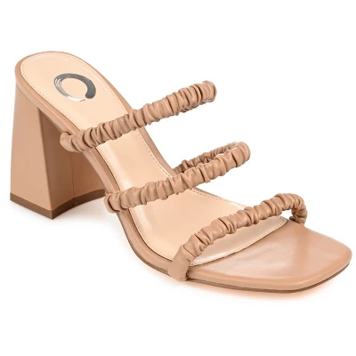 Journee Collection Womens Reagaan Tru Comfort Foam Open Square Toe Block Heel Sandals - Image 12