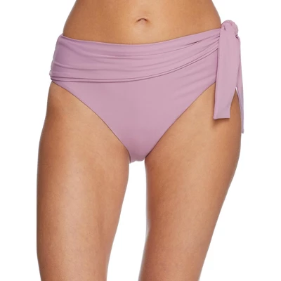 Birdsong Women's Lilac Sash Fold-Over Bikini Bottom - S20237-BLILA - Image 2