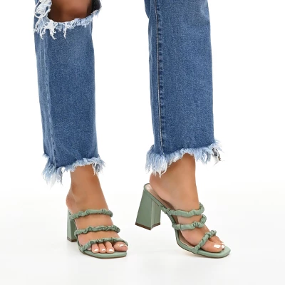 Journee Collection Womens Reagaan Tru Comfort Foam Open Square Toe Block Heel Sandals - Image 8