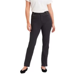 June + Vie By Roaman's Women’s Plus Size June Fit Straight-Leg Jeans