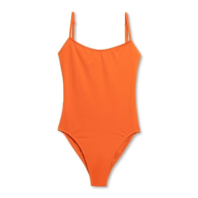 Liberty & Justice Women's High Leg Cheeky One Piece Swimsuit