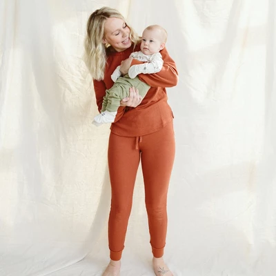 Goumikids Womens Thermal Viscose + Organic Cotton Pants. - Image 9
