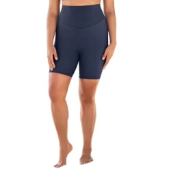 Swim 365 Women’s Plus Size 360° Powermesh Swim Boy Short