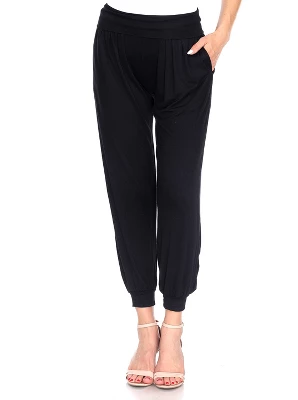 Women's Harem Pants - White Mark - Image 7