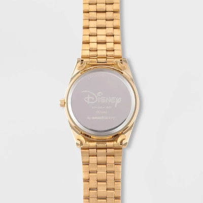Women's Disney Minnie Mouse Glitz Bracelet Watch - Gold - Image 3