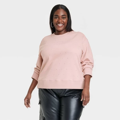 Women's Jeweled Pullover Sweatshirt - A New Day™ - Image 8