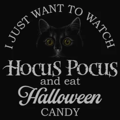 Junior's Disney Hocus Pocus Just Want To Eat Halloween Candy Cowl Neck Sweatshirt