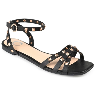 Journee Collection Womens Zendaya Tru Comfort Foam Ankle Strap Low Block Heel Sandals - Image 9