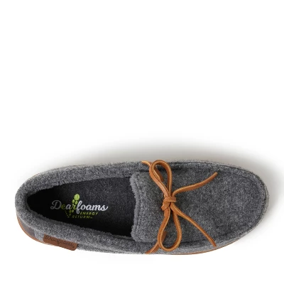 Dearfoams Women's Wilmington Wool Blend Energy Return Moccasin Slippers - Image 3