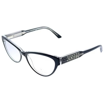 Swarovski 003 Womens Cat-eye Eyeglasses Black 53mm