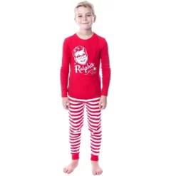 A Christmas Story Ralphie Face Logo Sleep Tight Fit Family Pajama Set