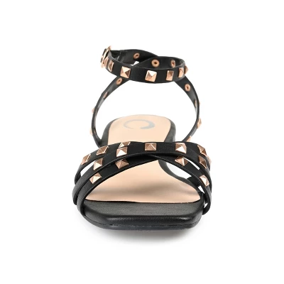 Journee Collection Womens Zendaya Tru Comfort Foam Ankle Strap Low Block Heel Sandals - Image 5