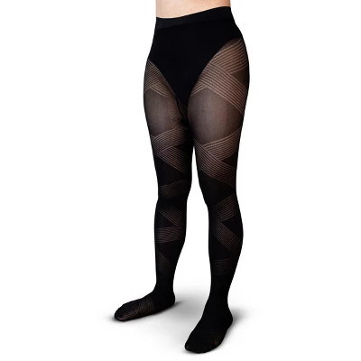 LECHERY Woman's Zig-Zag Tights