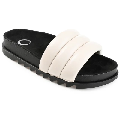 Journee Collection Womens Lazro Tru Comfort Foam Slide Flat Sandals - Image 12