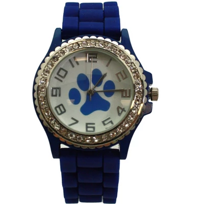 Olivia Pratt Every Day Silicone Paw And Rhinestones Colorful Women Watch - Image 4