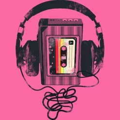 Women's Design By Humans Sound Trip By Clingcling Racerback Tank Top