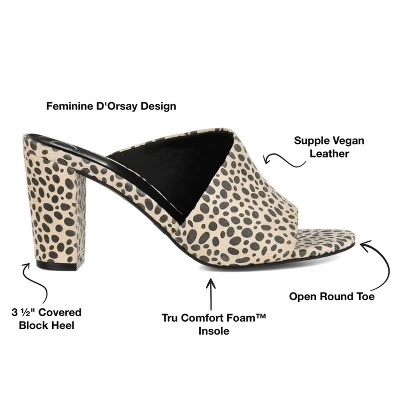Journee Collection Womens Allea Tru Comfort Foam D'Orsay Block Heel Sandals - Image 7