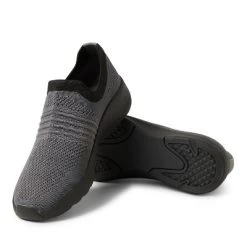 Dearfoams Women's Elena Low Ghillie Slip On Wedge Sneaker