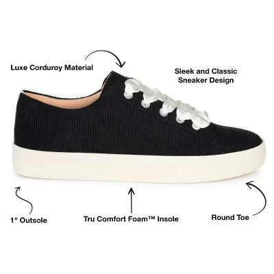 Journee Collection Womens Kinsley Tru Comfort Foam Round Toe Lace Up Sneakers - Image 7
