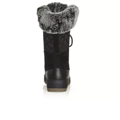 Women's WIDE FIT Gwenn Cold Weather Boot - Black | CLOUDWALKERS