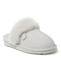 Fireside By Dearfoams Women's Sydney Genuine Shearling Scuff Slipper