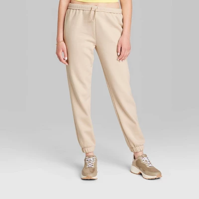 Women's High-Rise Fleece Sweatpants - Wild Fable™ - Image 3