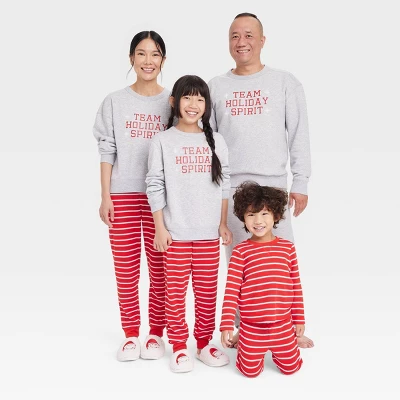 Women's Striped Matching Family Thermal Pajama Pants - Wondershop™ Red - Image 3