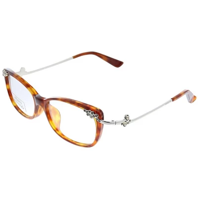 Swarovski 052 Womens Rectangle Eyeglasses Havana 54mm