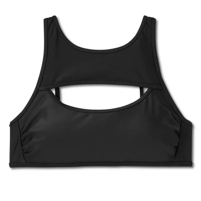 Women's Cut Out High Neck Bikini Top - Wild Fable™ - Image 5