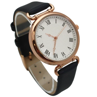 Olivia Pratt Faux Leather Small Roman Numeral Minimalist Women Watch - Image 2