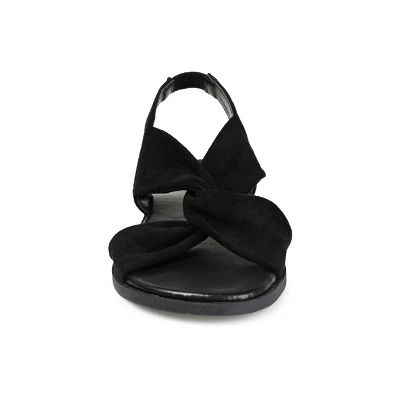 Journee Collection Womens Deleece Tru Comfort Foam Sling Back Low Block Heel Sandals - Image 5