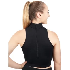 Capezio Women's Team Basics Mock Neck Top