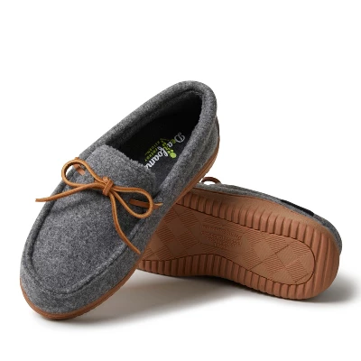 Dearfoams Women's Wilmington Wool Blend Energy Return Moccasin Slippers - Image 4