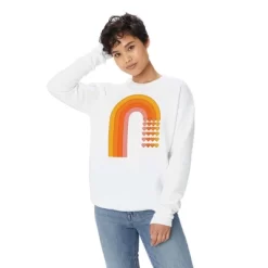 Circa78Designs Sweetheart Rainbow Sweatshirt - Deny Designs